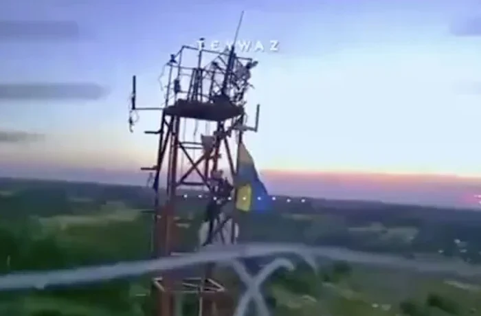Українські воїни оригінально «привітали» росіян із Днем прапора