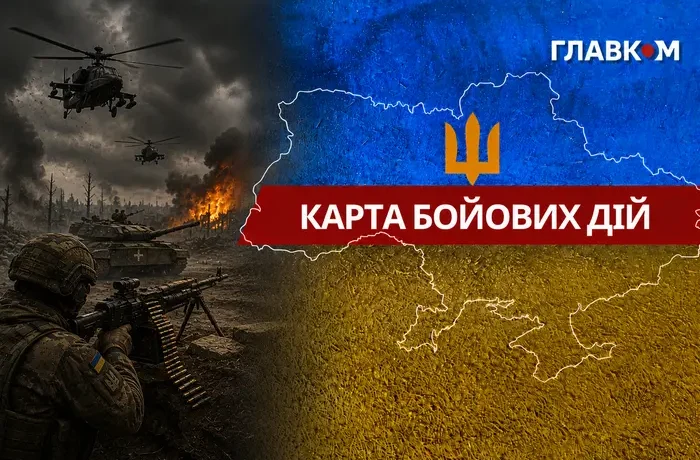 Карта бойових дій в Україні станом на 7 серпня 2026 року