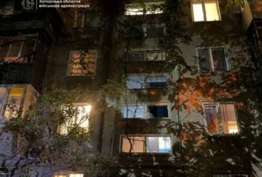 Російський безпілотник атакував Запоріжжя: є поранений