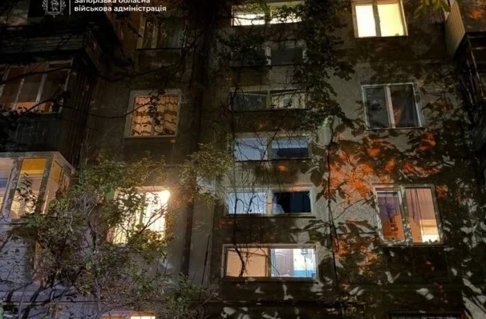 Російський безпілотник атакував Запоріжжя: є поранений