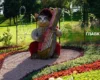 На Співочому полі відкрилась нова квіткова виставка «Муркотлива Україна» (фото)