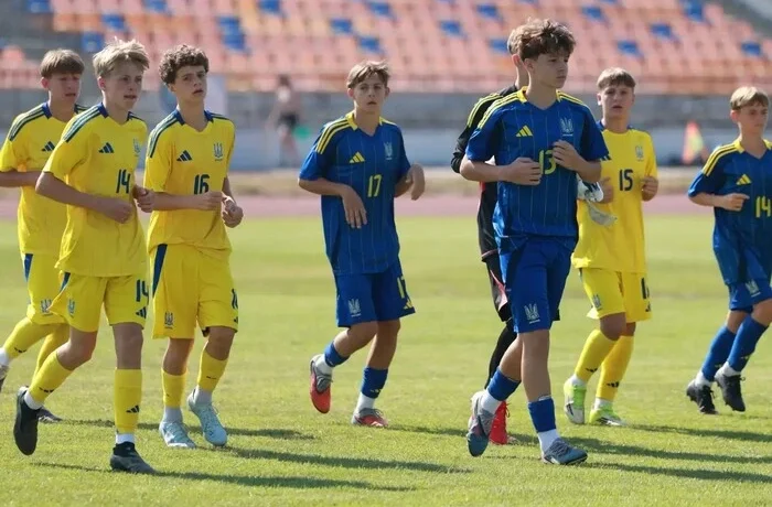 Відбувся збір кандидатів до юнацької збірної України з футболу U-15