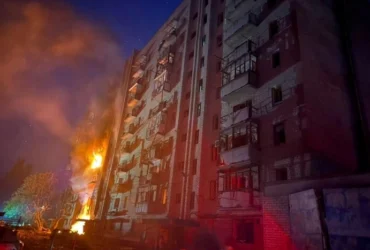 РФ вдарила по багатоповерховому будинку у Краматорську