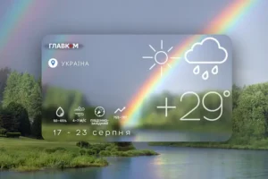 Прогноз погоди на тиждень 17 – 23 серпня 2026 року