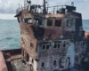 Обгоріле російське судно прибилося до берегів Туреччини (фото)