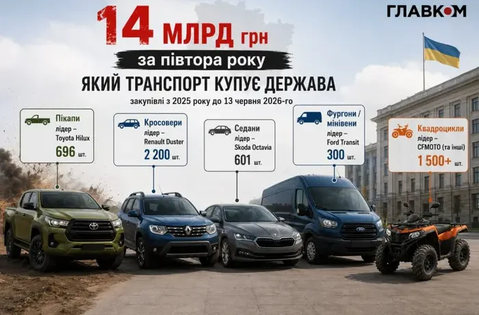 Автопарк часів війни: які машини тепер купує держава