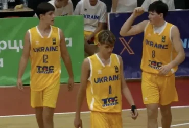 Україна перемогла Північну Македонію у заключній грі групового етапу юнацького Євробаскету
