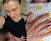 Фехтувальниця Ольга Харлан поділилася новим фото двомісячної доньки