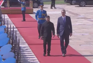 У Сербії розпочалась зустріч Зеленського з Вучичем