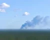 Ворожа атака на Київщину: у Броварському районі палають склади, є поранений