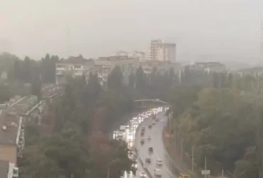 Після аномальної спеки Київ накрила потужна злива (відео)