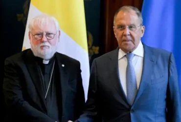 Головний дипломат Ватикану провів переговори з Лавровим щодо війни в Україні