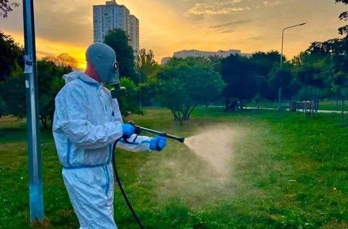 Повторна обробка від кліщів у парках Солом’янського району: де та коли проходитиме