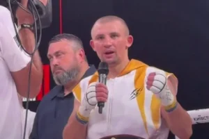 Олімпійський чемпіон Хижняк здобув перший титул у професійному боксі