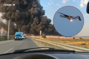 Пожежу на складі Ozon у Росії видно з космосу: супутник показав масштаб (фото)