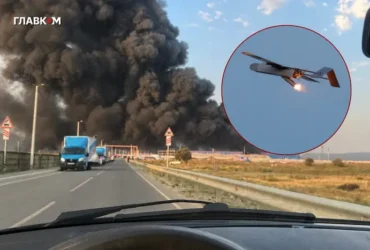Пожежу на складі Ozon у Росії видно з космосу: супутник показав масштаб (фото)