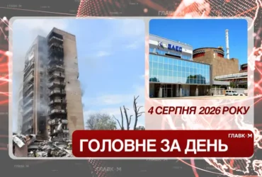 Блекаут на Запорізькій АЕС, удари по Україні. Головне за 4 серпня 2026