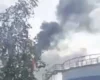 У Тюменській області спалахнуло нафтохімічне підприємство після атаки дронів