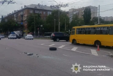 ДТП на Вишгородській у Києві: поліція повідомила перші подробиці