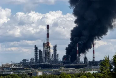Дрони атакували один із найбільших нафтопереробних комплексів Росії