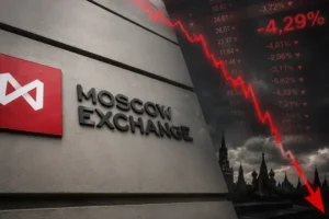 Фондовий ринок Росії пережив найглибше падіння за чотири роки