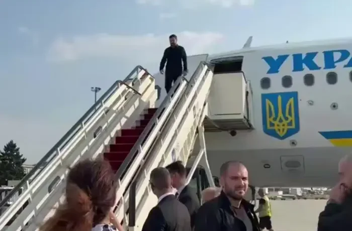 Зеленський вперше прибув до Сербії