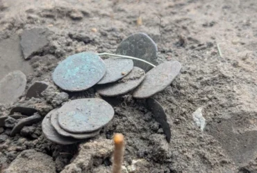 На Полтавщині археологи знайшли унікальні мідні монети