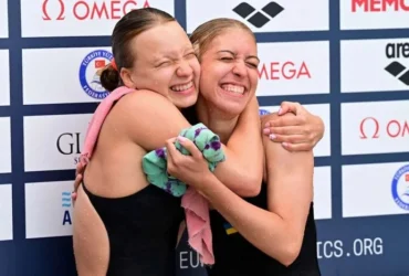 Дует українок виграв срібні медалі Чемпіонату Європи з водних видів спорту