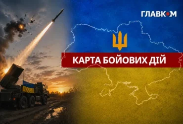 Карта бойових дій в Україні станом на 14 серпня 2026 року