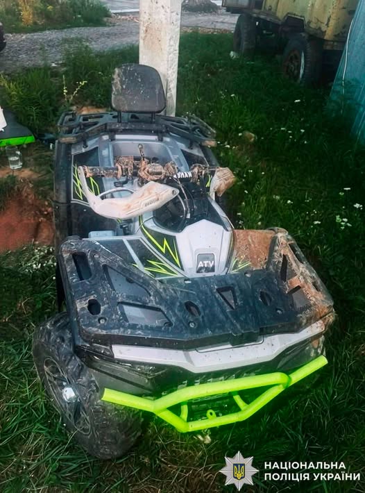 15-річна дівчина за кермом квадроцикла Bashan 330 Explorer EFI не впоралася з керуванням 