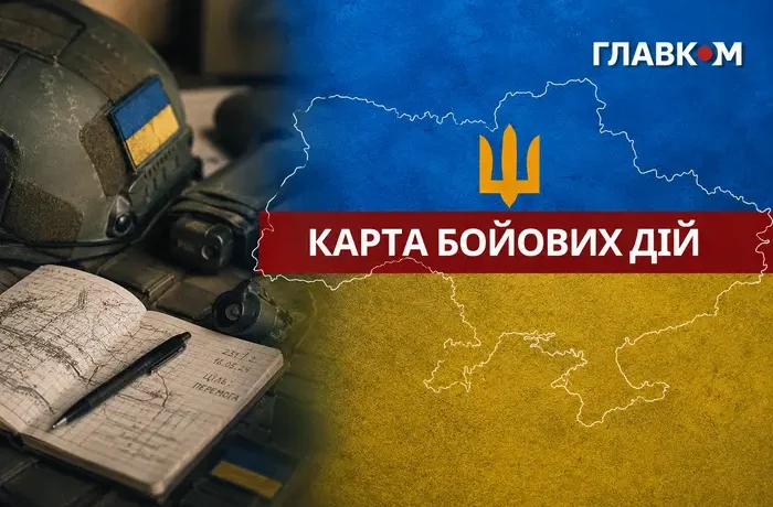 Карта бойових дій в Україні станом на 26 серпня 2026 року