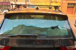 У Києві чоловік під час конфлікту відкрив вогонь по BMW з револьвера