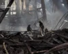 Російська атака 5 серпня: на Київщині третій день триває гасіння пожеж