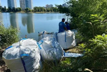 Забруднення Кирилівського озера після обстрілу: стан водойми покращився