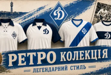 «Динамо» представило колекцію футболок, яка присвячена легендарним подіям в історії клубу