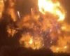 Детонація боєприпасів у Милі потрапила на відео з близької відстані