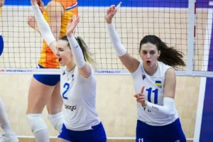Жіноча збірна України здобула розгромну перемогу на Чемпіонаті Європи з волейболу