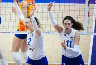 Жіноча збірна України здобула розгромну перемогу на Чемпіонаті Європи з волейболу