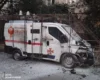 На Донеччині росіяни атакували FPV-дронами броньований автомобіль ДСНС
