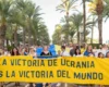 «Мирне небо – спільна відповідальність». Українці за кордоном провели акцію до Дня Незалежності