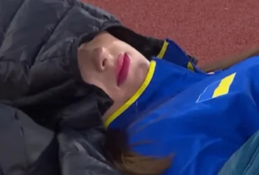 «Спляча красуня». Відео з Магучіх у спальному мішку набрало понад 1,5 млн переглядів