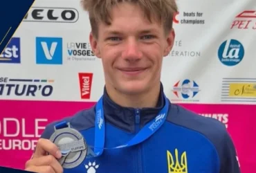 Крачко став срібним призером юніорського Чемпіонату Європи з веслувального слалому