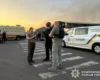 Патрульні показали перші хвилини після удару по ТЦ у Кривому Розі (відео)