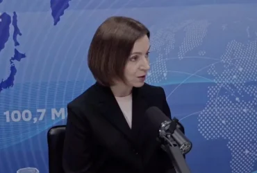 Президентка Молдови назвала причину появи російських дронів над країною