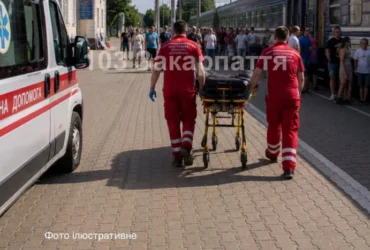 На Закарпатті жінка з 9-річним сином вистрибнули з поїзда під час руху