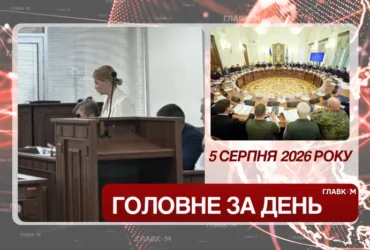 Нова підозра Стефанішиній, засідання РНБО. Головне за 5 серпня 2026