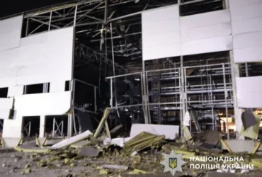 На Київщині внаслідок атаки РФ пошкоджено складське приміщення