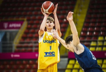 Україна поступилась Словаччині на Чемпіонаті Європи з баскетболу U-16
