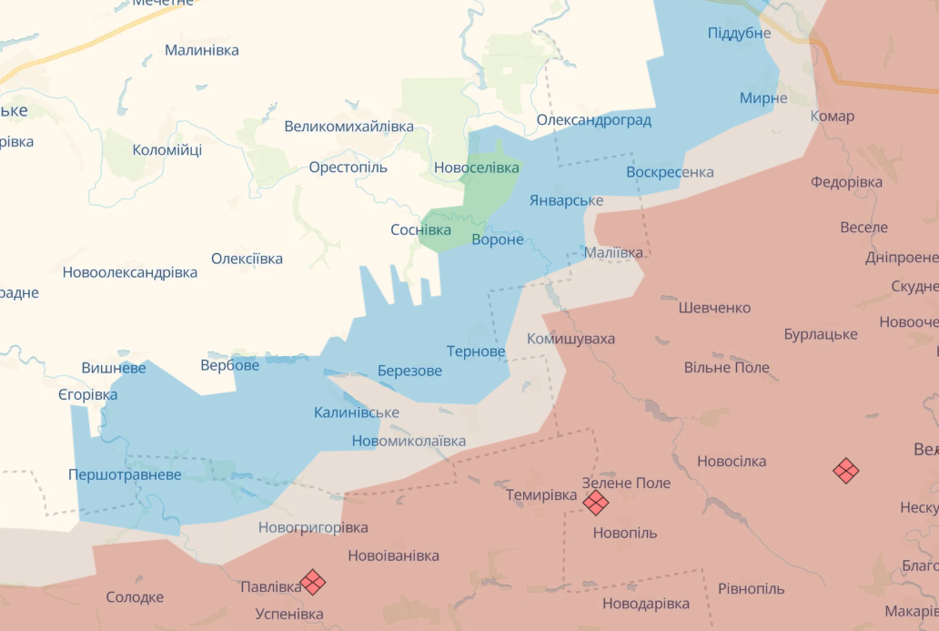 Карта бойових дій в Україні станом на 19 серпня 2026 року фото 9