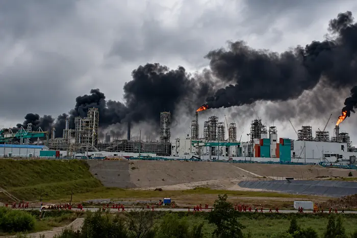 Великий газохімічний комплекс РФ загорівся ще до повноцінного запуску